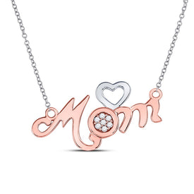 Eternal Love Diamond Heart Pendant  Top View from Splendid Jewellery