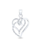 Eternal Love Diamond Heart Pendant - Splendid Jewellery