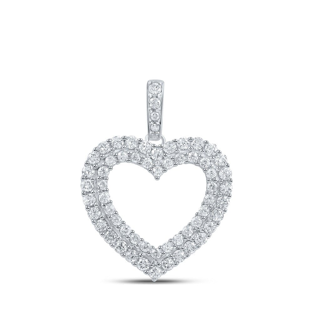 Eternal Love Diamond Heart Pendant - Splendid Jewellery