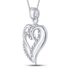 Eternal Love Diamond Heart Pendant - Splendid Jewellery