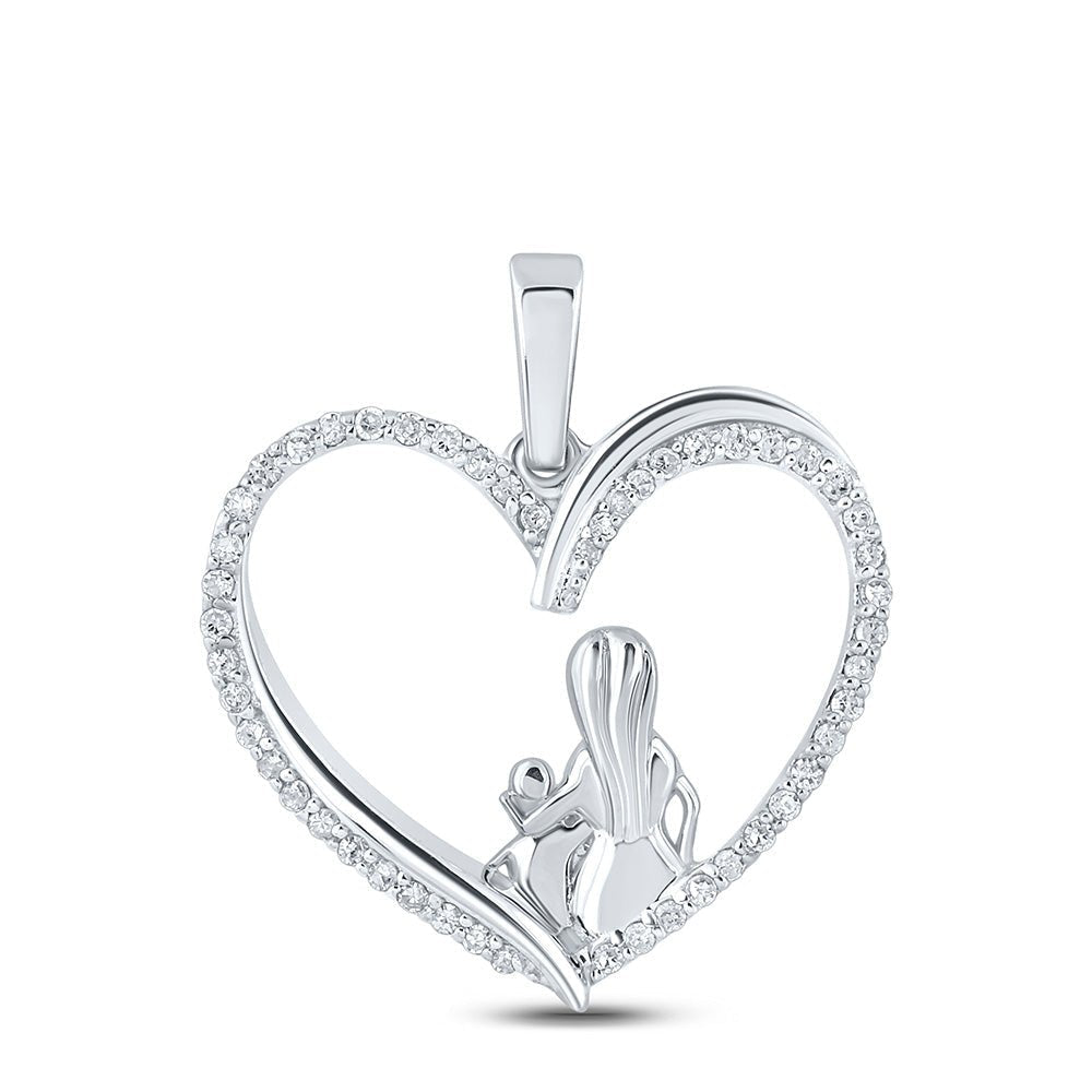 Eternal Love Diamond Heart Pendant - Splendid Jewellery