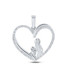 Eternal Love Diamond Heart Pendant - Splendid Jewellery