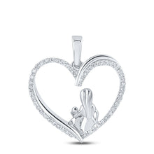 Load image into Gallery viewer, Eternal Love Diamond Heart Pendant - Splendid Jewellery