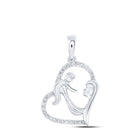 Eternal Love Diamond Heart Pendant - Splendid Jewellery