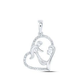 Eternal Love Diamond Heart Pendant - Splendid Jewellery