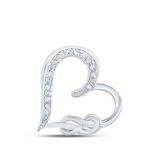 Load image into Gallery viewer, Eternal Love Diamond Heart Pendant - Splendid Jewellery