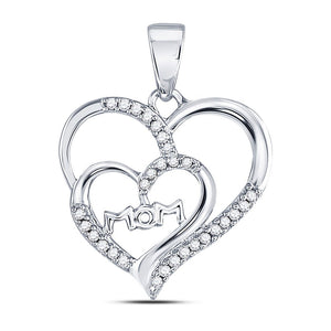 Eternal Love Diamond Heart Pendant for Mom - Splendid Jewellery