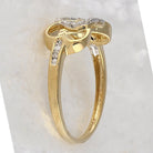Eternal Love Diamond Heart Ring - Splendid Jewellery