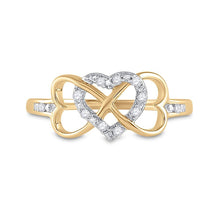 Load image into Gallery viewer, Eternal Love Diamond Heart Ring - Splendid Jewellery