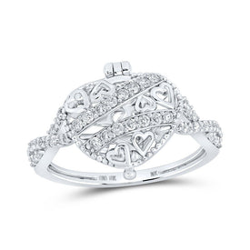 Eternal Love Diamond Heart Ring - Splendid Jewellery