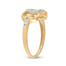Load image into Gallery viewer, Eternal Love Diamond Heart Ring product  Top View from Splendid Jewellery
