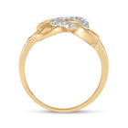 Eternal Love Diamond Heart Ring product Side View 2 from Splendid Jewellery
