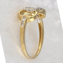 Load image into Gallery viewer, Eternal Love Diamond Heart Ring product Side View from Splendid Jewellery