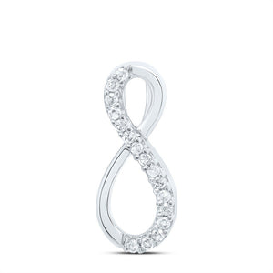 Eternal Love Diamond Infinity Pendant - Splendid Jewellery