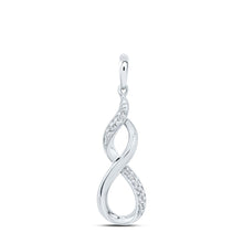 Load image into Gallery viewer, Eternal Love Diamond Infinity Pendant - Splendid Jewellery