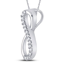 Load image into Gallery viewer, Eternal Love Diamond Infinity Pendant - Splendid Jewellery