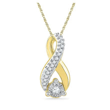 Load image into Gallery viewer, Eternal Love Diamond Infinity Pendant - Splendid Jewellery