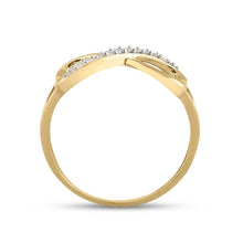 Load image into Gallery viewer, Eternal Love Diamond Infinity Ring Side View 2 from Splendid Jewellery