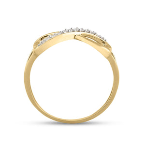 Eternal Love Diamond Infinity Ring - Splendid Jewellery