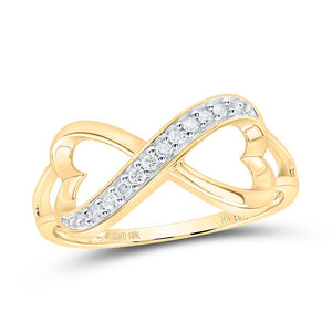 Eternal Love Diamond Infinity Ring - Splendid Jewellery