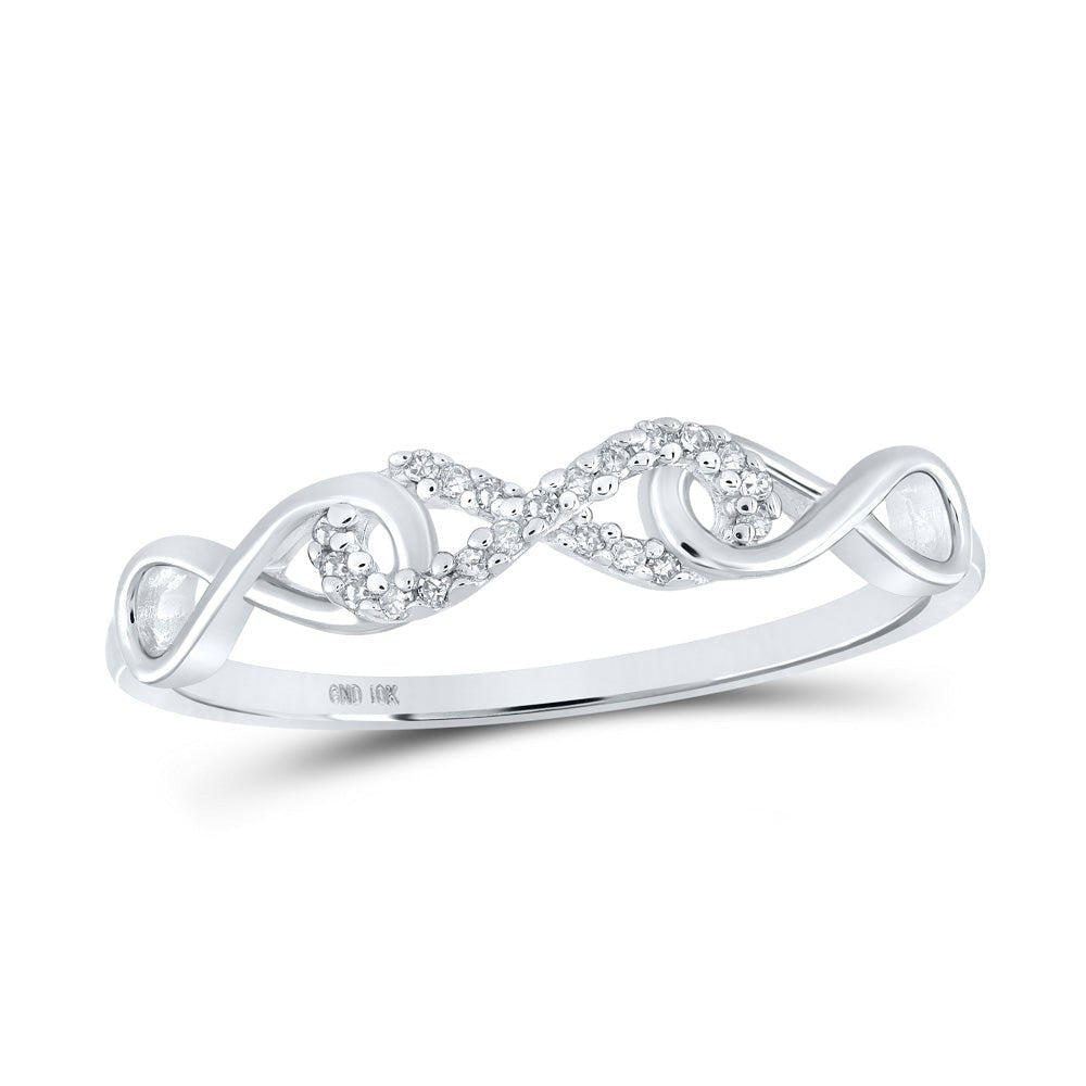Eternal Love Diamond Infinity Ring - Splendid Jewellery