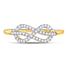 Load image into Gallery viewer, Eternal Love Diamond Infinity Ring - Splendid Jewellery