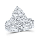 Eternal Love Diamond Marquise Bridal Wedding Ring Set - Splendid Jewellery