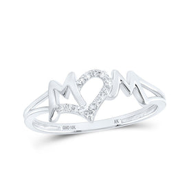 Eternal Love Diamond Mom Ring - Splendid Jewellery