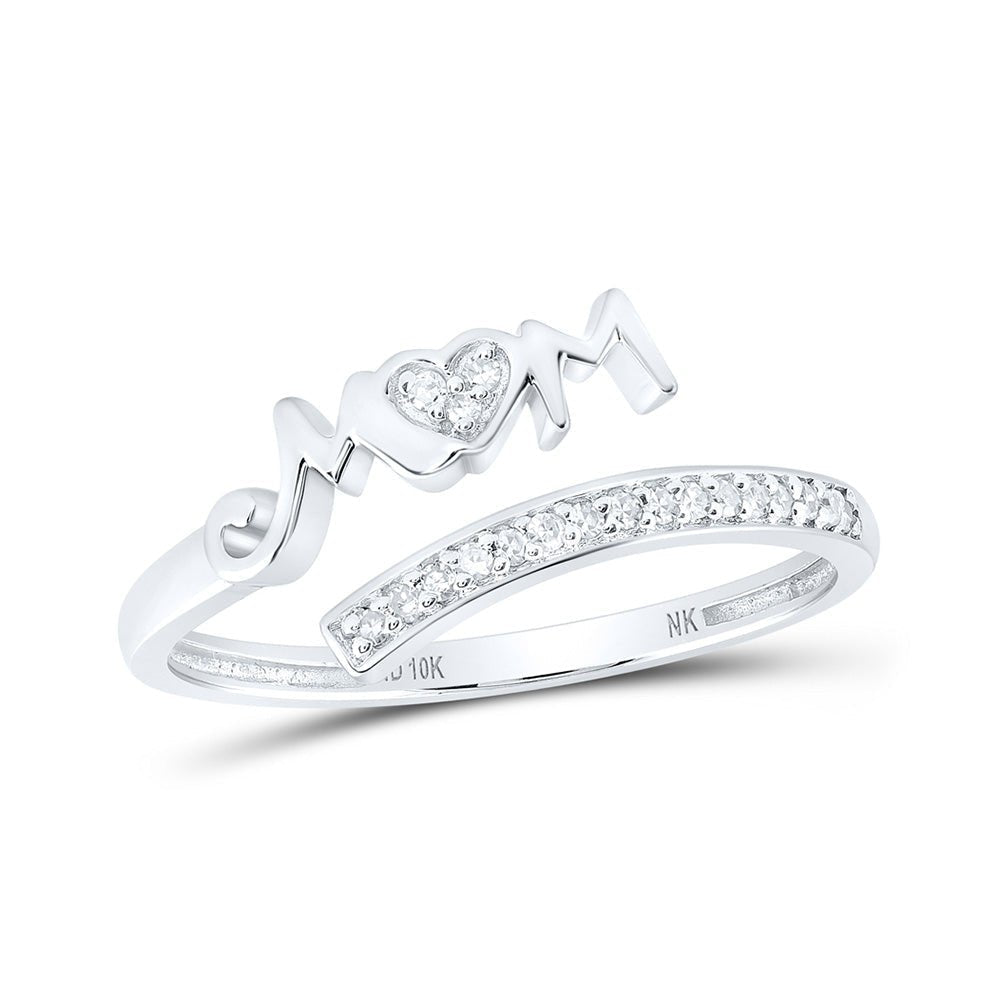 Eternal Love Diamond Mom Ring - Splendid Jewellery