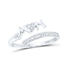 Eternal Love Diamond Mom Ring - Splendid Jewellery