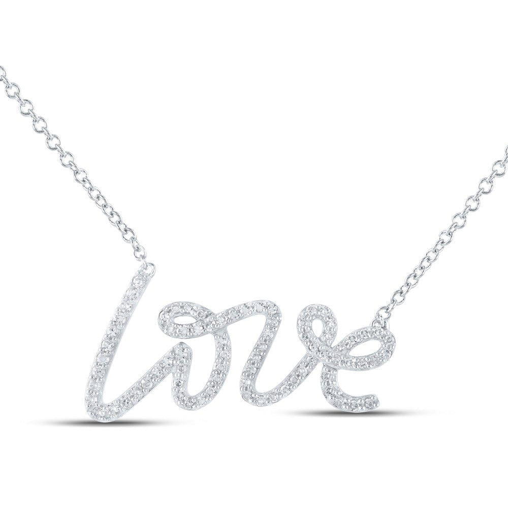 Eternal Love Diamond Pendant Necklace - Splendid Jewellery