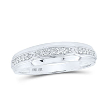 Load image into Gallery viewer, Eternal Love Diamond Square Matching Wedding Set - Splendid Jewellery