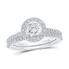 Eternal Love Diamond Wedding Ring Band Set - Splendid Jewellery