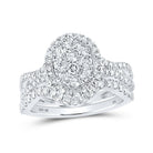 Eternal Love Diamond Wedding Ring Band Set - Splendid Jewellery