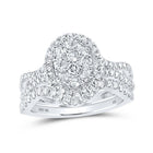 Eternal Love Diamond Wedding Ring Band Set - Splendid Jewellery