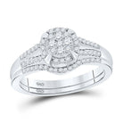 Eternal Love Diamond Wedding Ring Band Set - Splendid Jewellery