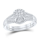 Eternal Love Diamond Wedding Ring Band Set - Splendid Jewellery