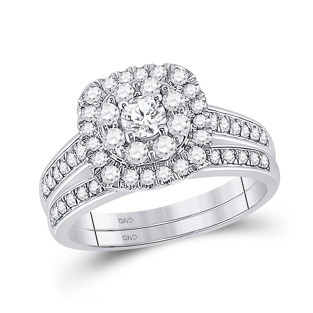 Eternal Love Diamond Wedding Ring Band Set - Splendid Jewellery