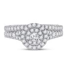 Eternal Love Diamond Wedding Ring Set - Splendid Jewellery