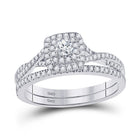 Eternal Love Diamond Wedding Ring Set - Splendid Jewellery