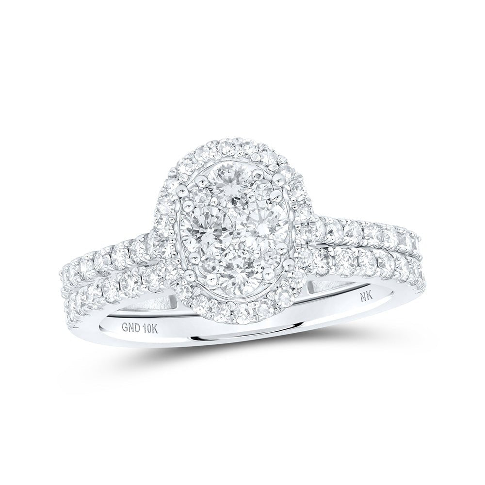 Eternal Love Diamond Wedding Ring Set - Splendid Jewellery