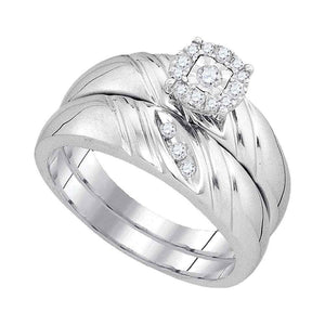 Eternal Love Diamond Wedding Set - Splendid Jewellery