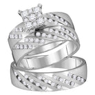 Eternal Love Diamond Wedding Set - Splendid Jewellery