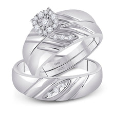 Load image into Gallery viewer, Eternal Love Diamond Wedding Set - Alternate view 1 from Splendid Jewellery