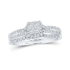 Eternal Love Princess Diamond Bridal Wedding Ring Set - Splendid Jewellery