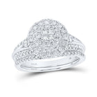 Eternal Love Princess Diamond Wedding Ring Set - Splendid Jewellery