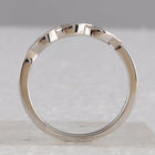 Eternal Radiance: 10kt White Gold Baguette Diamond Bridal Wedding Ring Band Set 1/5 Cttw - Alternate view 1 from Splendid Jewellery