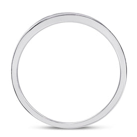 Eternal Radiance | 10kt White Gold Round Diamond Bridal Wedding Ring Band Set 1/2 Cttw - Alternate view 1 from Splendid Jewellery