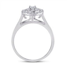 Load image into Gallery viewer, Eternal Radiance | 10kt White Gold Round Diamond Bridal Wedding Ring Band Set 1/2 Cttw - Splendid Jewellery