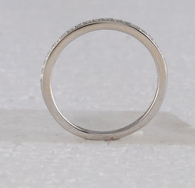 Eternal Radiance 10kt White Gold Round Diamond Bridal Wedding Ring Band Set - Alternate view 1 from Splendid Jewellery